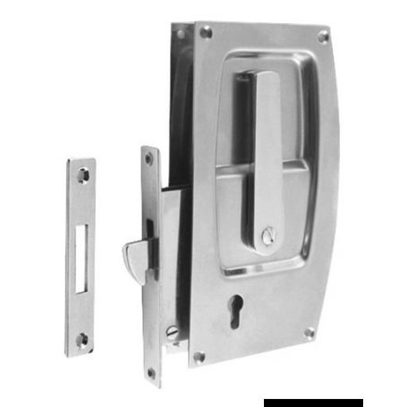 Serratura incasso, porta scorrevole
