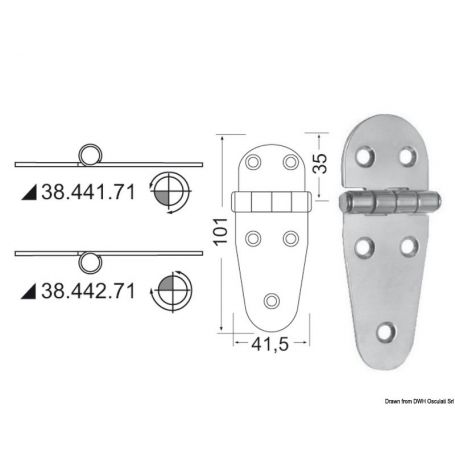 Cerniera 2 mm