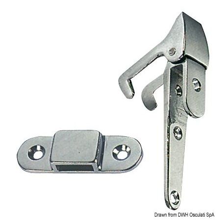 Ladder hinge with clothes hanger.