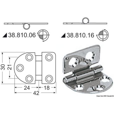 Cerniera 2 mm