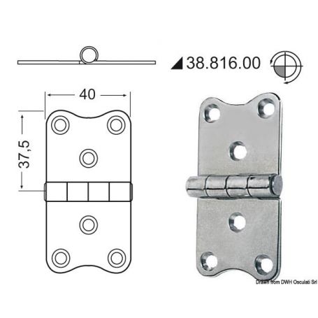 Cerniera 2 mm