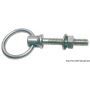 Anello snodato con perno passante inox