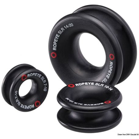 ROPEYE SLR anti-friction rings.