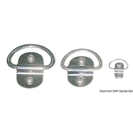 Mezzo anello snodato su piastra