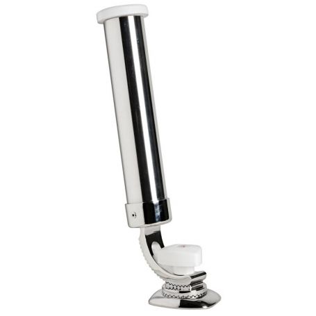 Swivel stainless steel rod holder