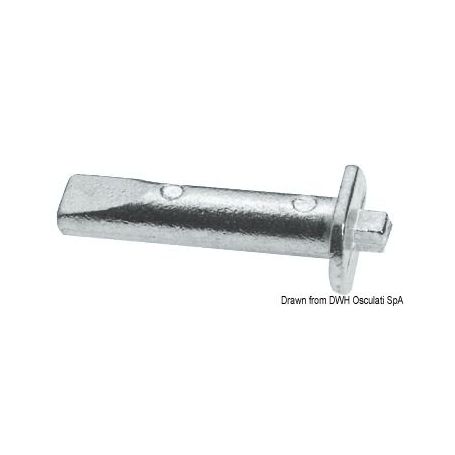 Anodo cilindro in zinco 20-250 HP