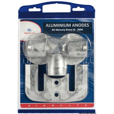 Kit anodi per Mercruiser, intercambiabili con gli originali