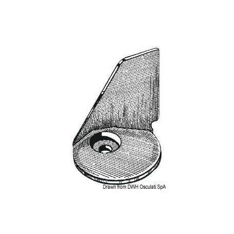 Pinna in zinco per motori 2.5-9.8 HP 25-70 HP