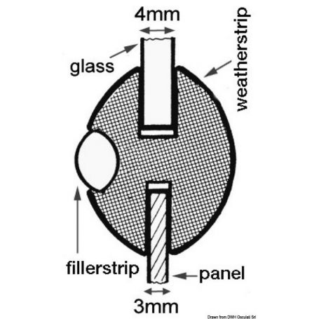 Window seal profile