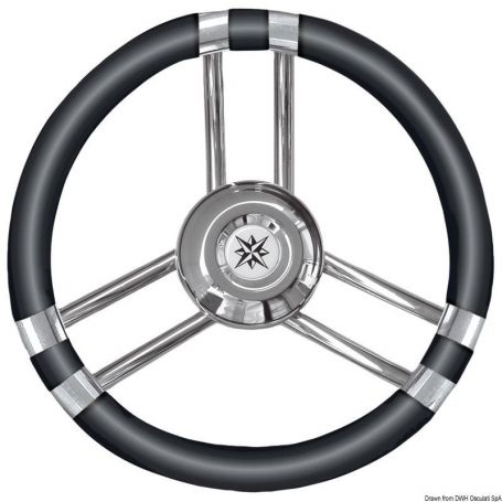 Stainless Steel Spoke Steering Wheel