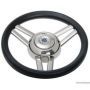 Magnificent steering wheel with ovalized spokes.