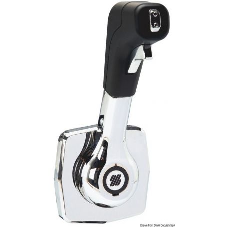 Comando monoleva ad incasso per montaggio a parete