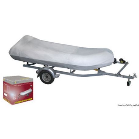 Inflatable boat cover