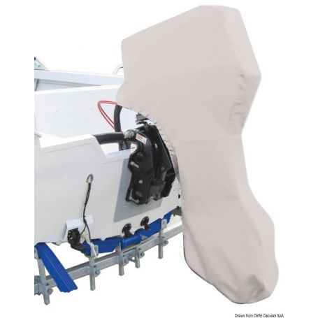 Outboard motor cover OCEANSOUTH 2/4 stroke Top Quality - Complete engine.