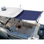 Tendalino con bracci telescopici, tettucci rigidi, tetti Flying bridge