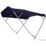 Capottina parasole pieghevole SHADE MASTER FLY INOX DEEPTH, 4 archi