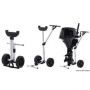 Cavalletto motore ODESEA TX-65 con ruote e pieghevole