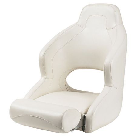 Padded anatomical seat with flip up H52