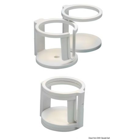 Cup holder - bottle holder - Swing-Out can holder