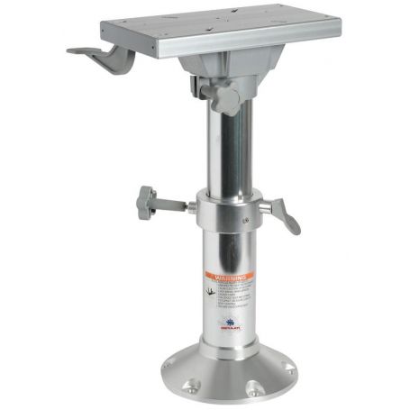 Supporto sedile con slitta girevole lucidato a specchio