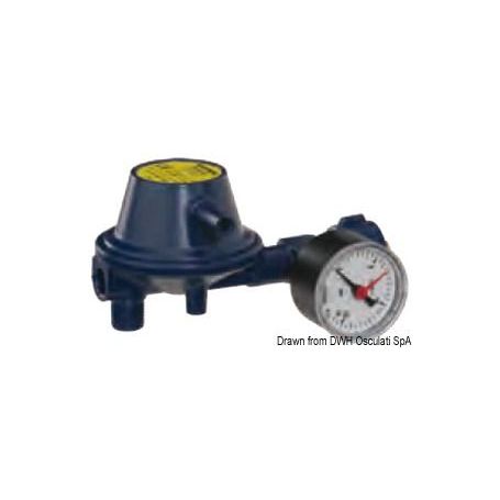 Pressure regulator 30 Mb with pressure gauge.