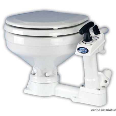 JABSCO manual toilet.