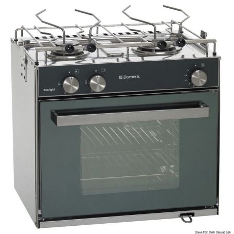 DOMETIC Slim compact gas cooker