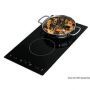 Induction glass-ceramic cooktop.