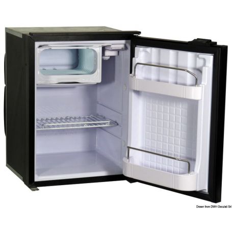 Frigorifero ISOTHERM con compressore ermetico Secop senza manutenzione da 42 litri - porta silver