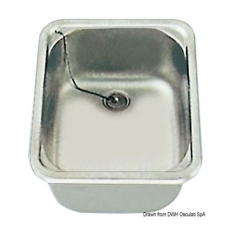 Rectangular sink