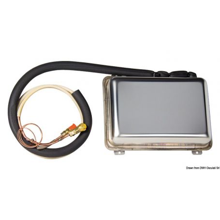 Evaporatore con giunti rapidi e termostato da collegare a 50.932.00/02