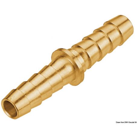 Brass fuel tube fitting
