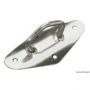 Attacco tangone inox su base curva verticale