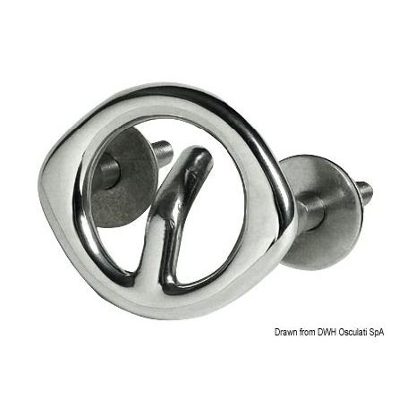 Stern tow ring for water skiing.