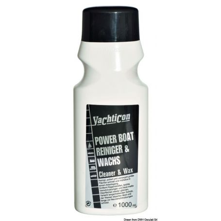 YACHTICON Power Boat Cleaner and Wax - Polisher and Protector