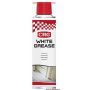 CRC White Lithium is a white, water-repellent lithium grease.