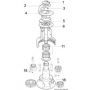 Parte di ricambio LEWMAR per winch Ocean self-tailing