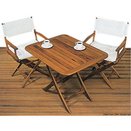 Foldable ARC table in real Teak.