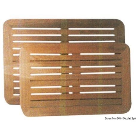 Piani tavolo con doghe separate ARC teak