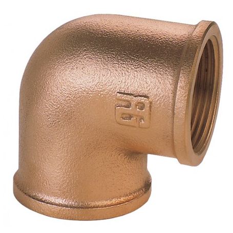 BRONZE FF ELBOW 1"1-2.