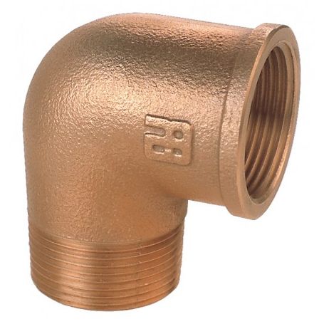 GOMITO 90° MF IN BRONZO DA 1/2"