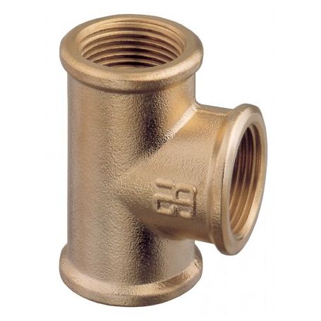 BRASS TEE FROM 1-2"