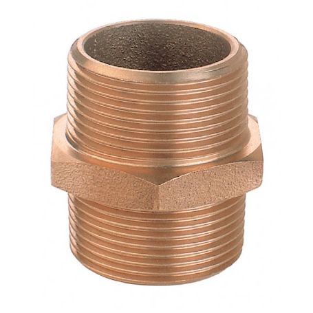 NIPLES DOPPIO IN BRONZO DA 1"