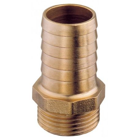 BRASS MALE HOSE TAIL 1"1/2 X 38