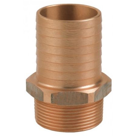 BRONZE MALE RUBBER HOLDER 1"1-2 x 40