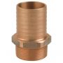 BRONZE MALE RUBBER HOLDER 1"1-2 x 40