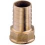 BRASS FEMALE HOSE COUPLING 1"1/2 X 38.