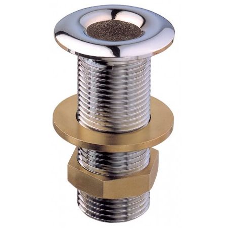 CHROME PLATED 1-1/4" SEA DISCHARGE