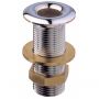 CHROME PLATED BRASS SEA DISCHARGE 1-2"