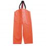 ORANGE FISHERMAN OVERALLS SIZE XL.